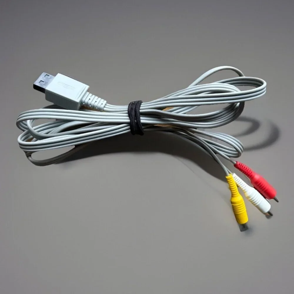 OEM‎ Nintendo Wii AV RCA Audio Video Composite Cable TV Connecting Cord RVL-009